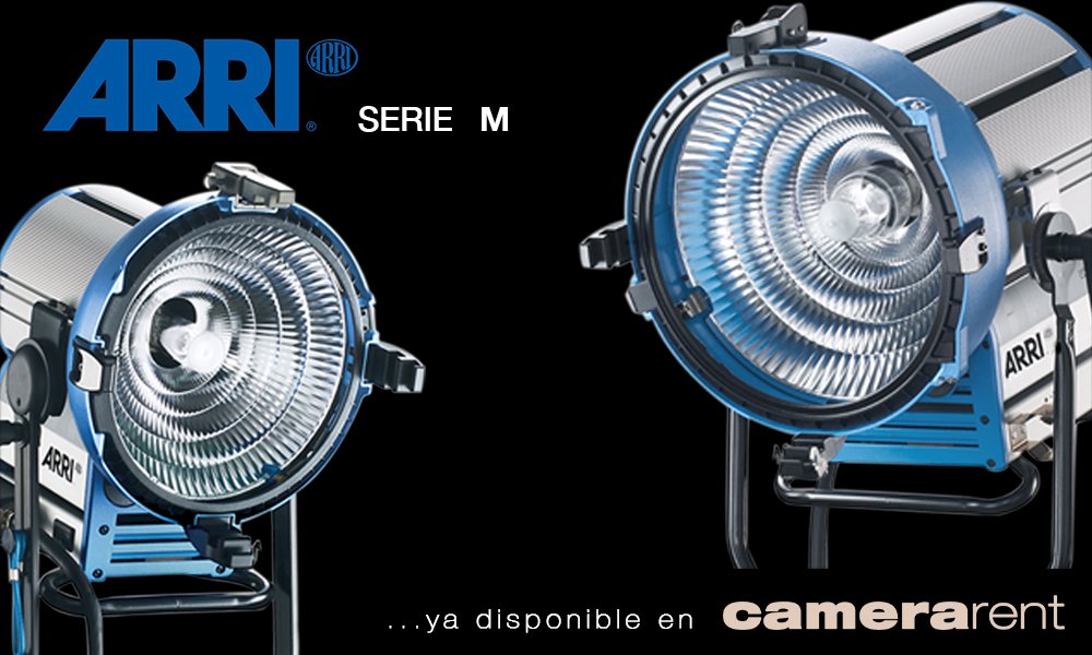 ARRI HMI serie M disponible en camera studio